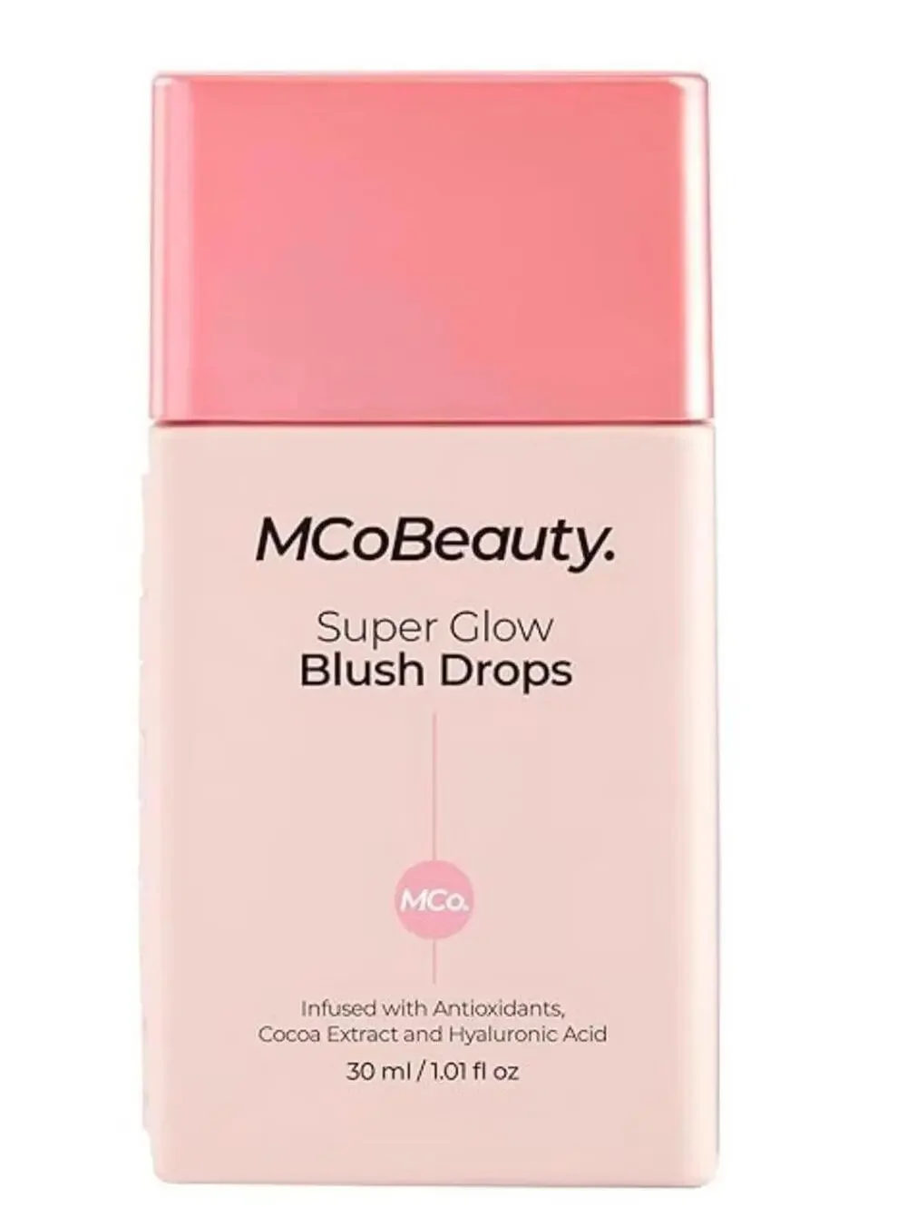 MCoBeauty Super Glow Blush Drops, Blush Pink, Instantly Warm and Illuminate Your